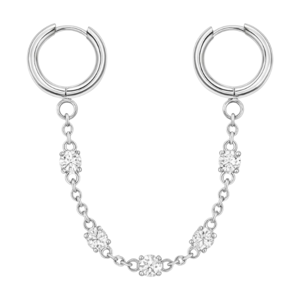 Producto - Piercing Doble Helix 316L Cristales