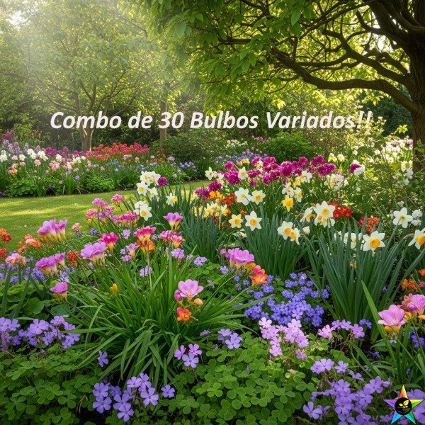 Producto - Super Combo de Bulbos de Flores Nro. 1 (30 Bulbos Variados) - Envío Gratis!