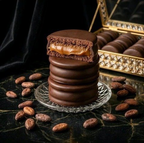 Producto - COMBO ALFAJOR EMPRENDEDOR BAÑADO TAPA BLACK 18DOC