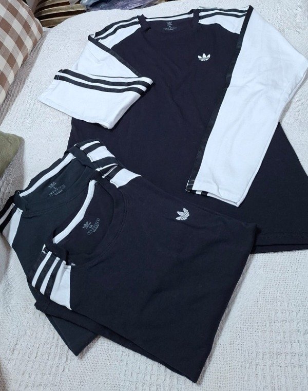 Producto - REMERA ADIDAS SST LARGA RANGLAN BORDADO PREMIUM - 1