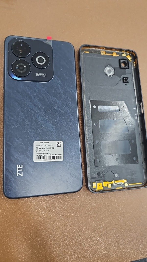 Producto - TAPA ZTE V60 SMART ORIGINAL CON VIDRIO DE CAMARA