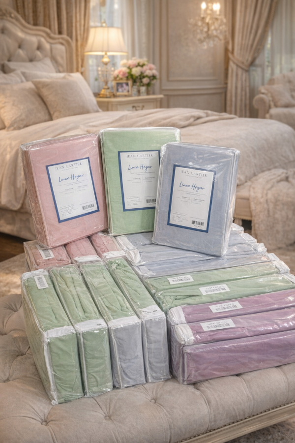 Producto - Pack x 2 Sabanas Ajustables de 2 1/2 Plazas (solo la de abajo) JEAN CARTIER