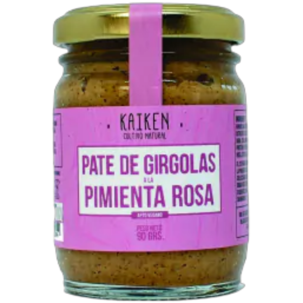 Producto - Paté de gírgolas a la pimienta rosa - 90g [Kaiken]