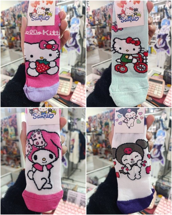 Producto - Medias Soquete Sanrio (ingrese para elegir)