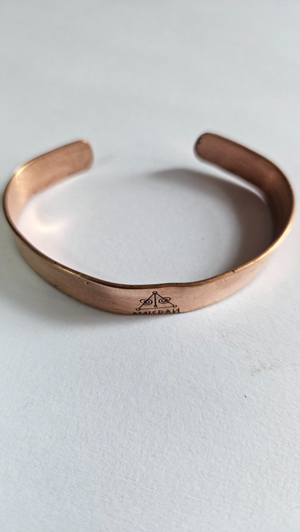 Producto - Pulsera Cobre con Símbolo AMISRAM ARCT