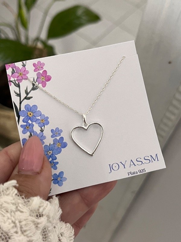 Producto - Conjunto corazón liso