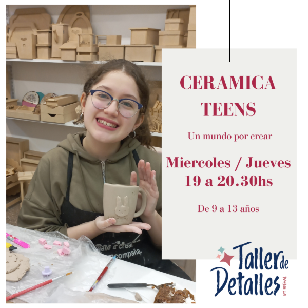 Producto - SEÑA CERÁMICA TEENS