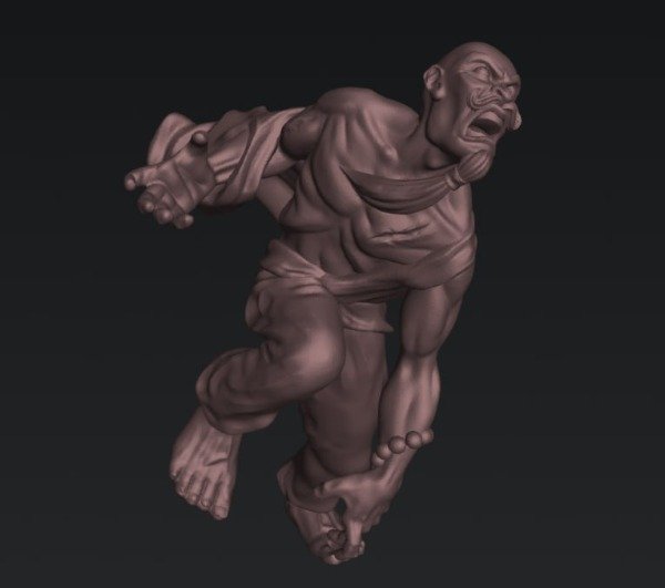 Producto - Zombie Rural 1 (monje)