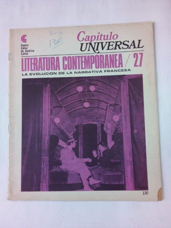 Producto - Capítulo Universal Literatura contemporánea #27 - Narrativa francesa - CEAL 1970