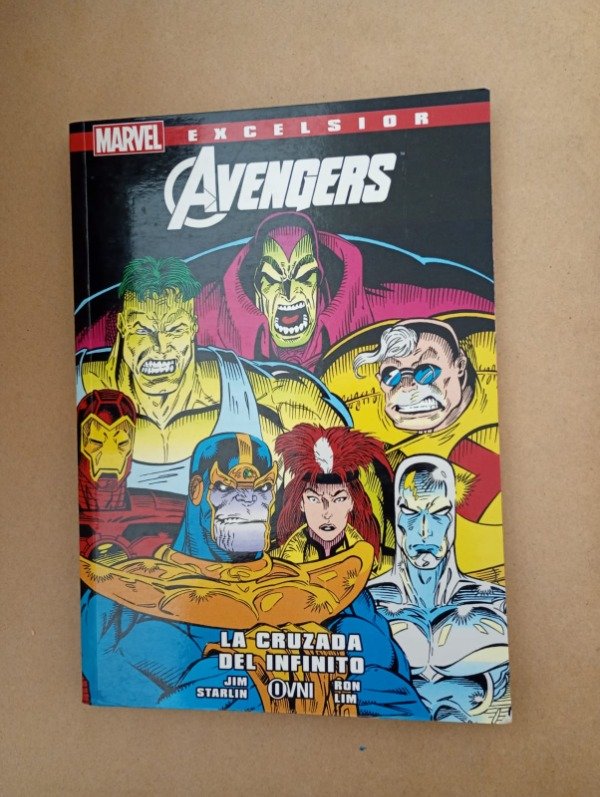 Producto - Avengers La cruzada del infinito - Starlin Lim - Marvel Excelsior Ovni 2018