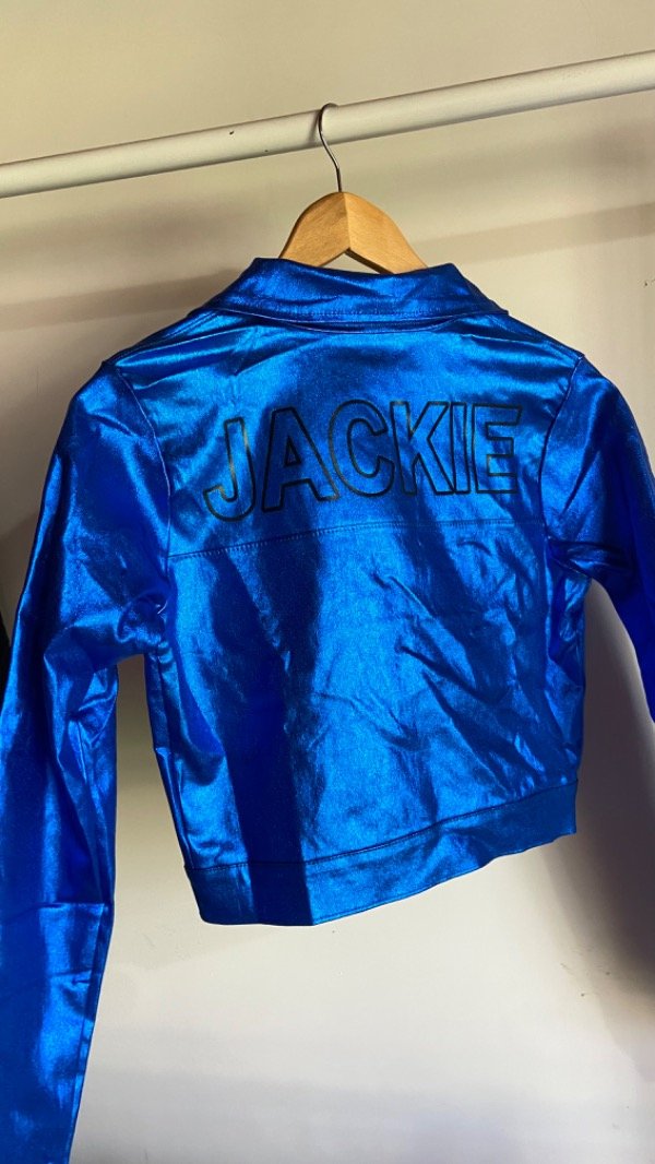 Producto - Jacket METALLIC azul PROMO SIN CAMBIO