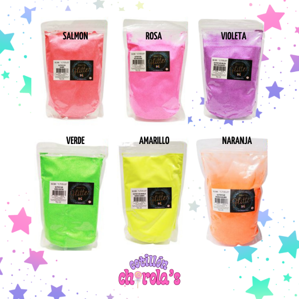 Producto - GLITTER FLUO X 1 KILO