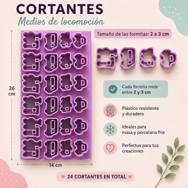 Producto - CORTANTE MARCADOR MEDIOS DE LOCOMOCION PLACA
