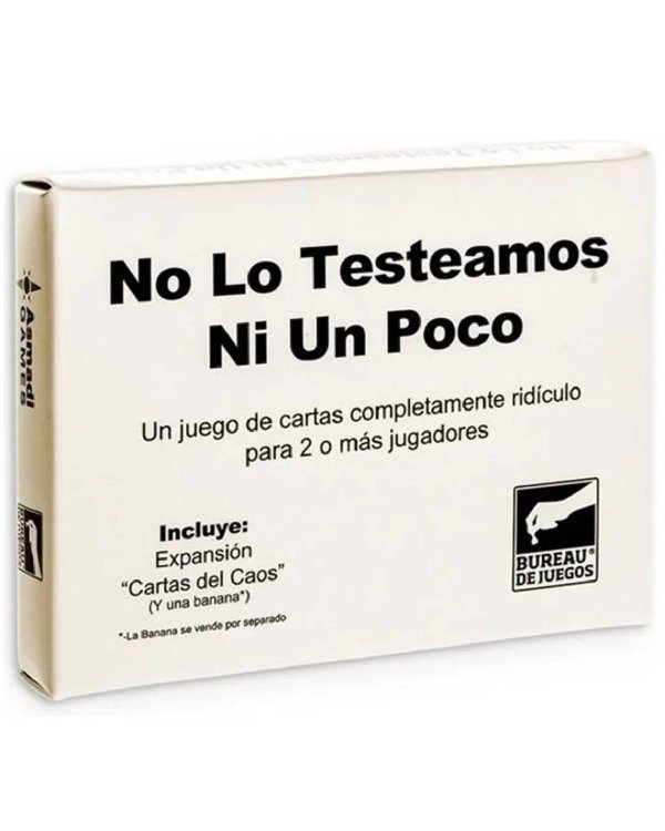 Producto - No lo testeamos ni un poco - 0