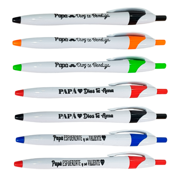 Producto - PROMO PAPÁ Birome Tita Con Frases (PACK X10 UNIDADES)