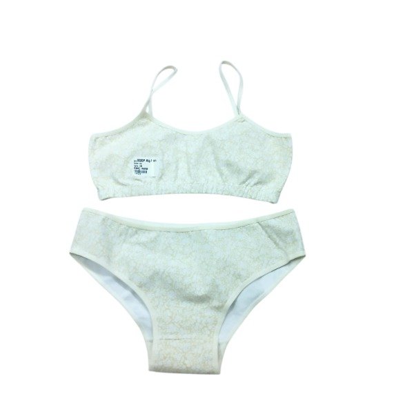 Producto - Conjunto Juvenil floreado amarillo