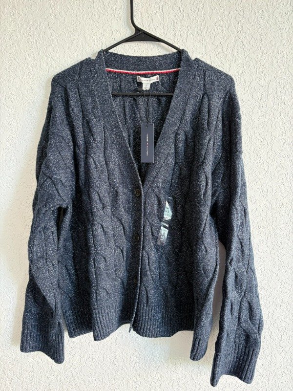 Producto - Tommy Hilfiger Sweater Botones Mujer