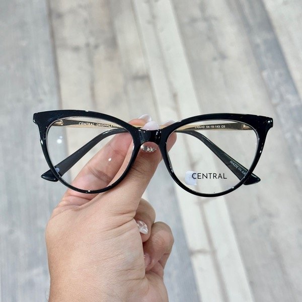 Producto - Central Lore black + cristales blue light cut de stock