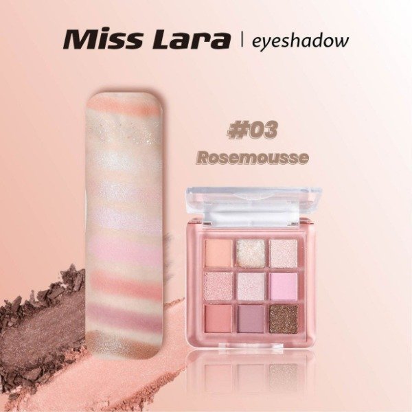 Producto - Paletas de sombras 9 sombras 03 - Miss Lara