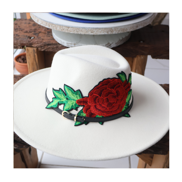 Producto - Sombrero Paño Aplique - 0