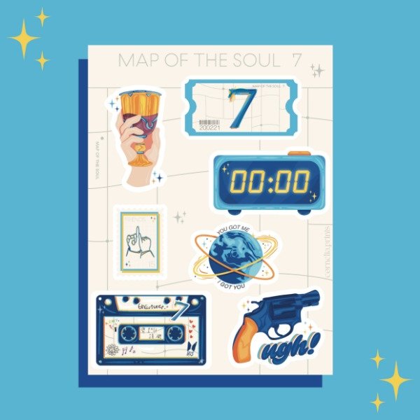 Producto - Set Troquelado 'Map of the Soul 7'