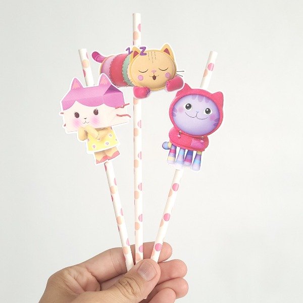 Producto - Sorbetes con personaje x 6 unidades