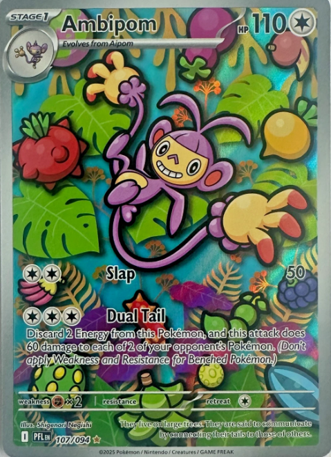 Producto - Ambipom - 107/094 - ME02: Phantasmal Flames (PFL)