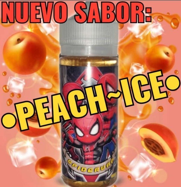 Producto - LIQUIDOS SPIDER VAP (Gold Line) 120ml PEACH ICE