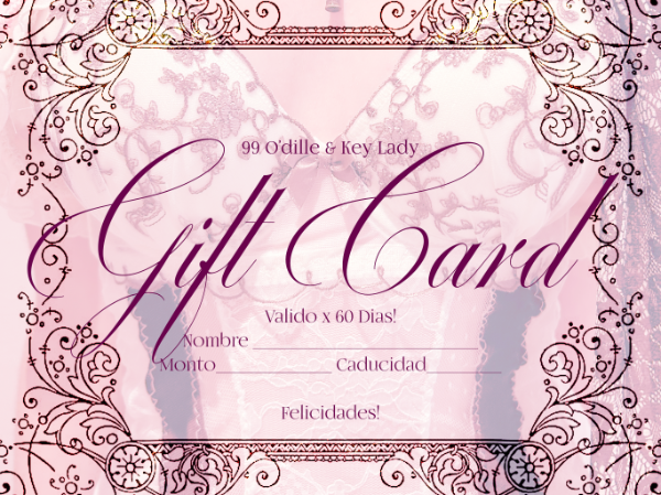 Producto - GIFT CARD!