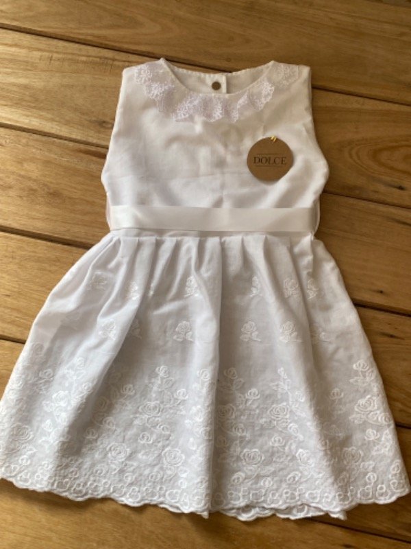 Producto - Vestido White Broderie  Talle 1 al 5