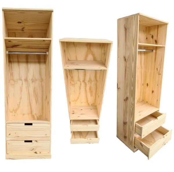 Producto - Vestidor / Ropero Multifuncional Con Barral 180 x 60 x 40