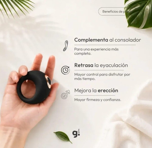 Producto - ANILLO PENEANO RECARGABLE NEGRO - 4