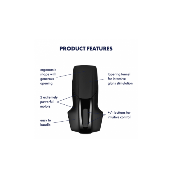 Producto - Men Vibration, black - 4
