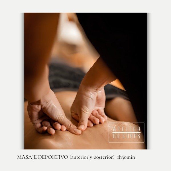 Producto - Masaje Deportivo (anterior y posterior) 1 hora 30 min