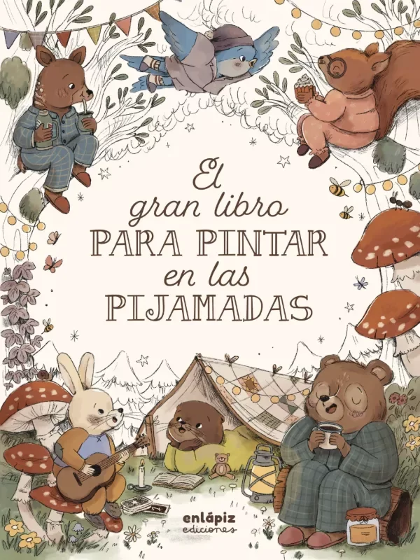 Producto - El gran libro para pintar en las pijamadas