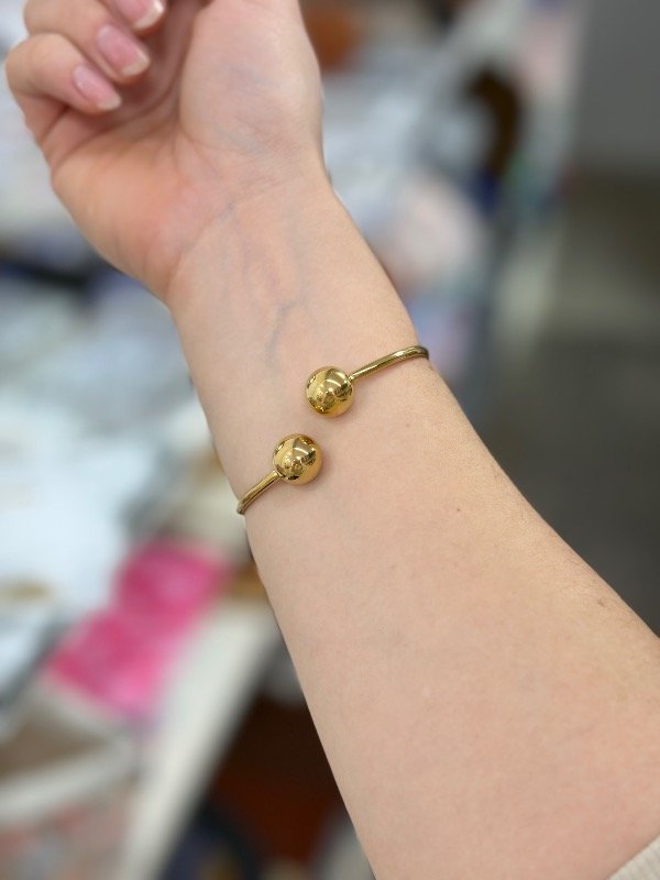Producto - Esclava brazalete dorado - 0