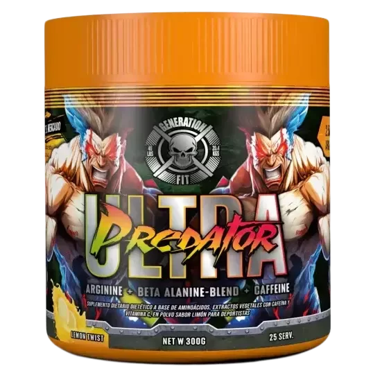 Producto - Predator Pre Entreno GENERATION FIT 300 g / Arginina y Cafeína
