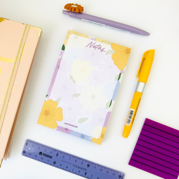 Producto - Block Flowers Notas