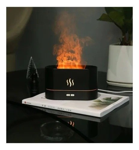 Producto - Humidificador Difusor Efecto Fuego De Colores Led - 1