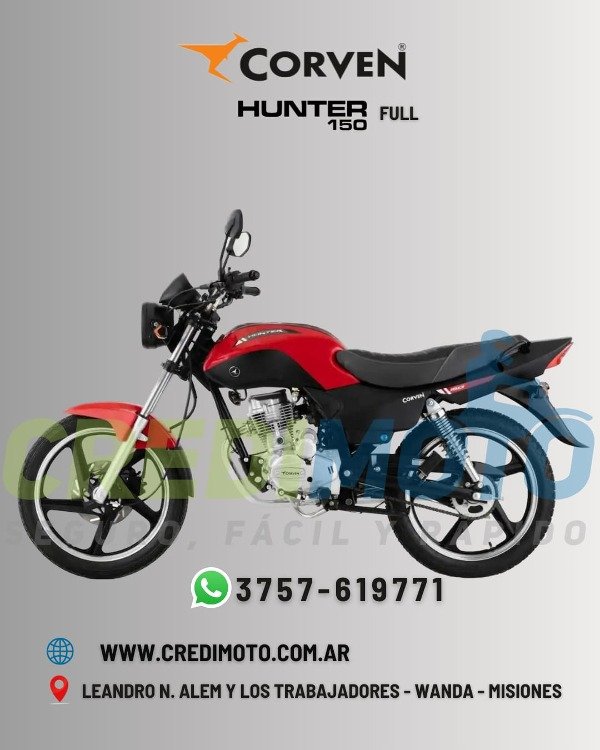 Producto - Corven Hunter 150 (Full)