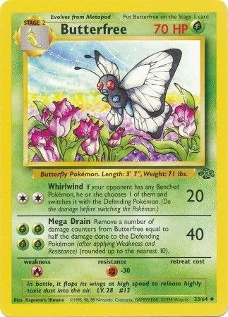 Producto - Butterfree 33/64 Jungle Unlimited