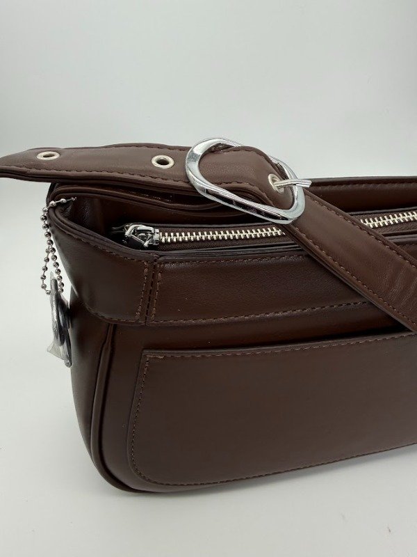 Producto - Cartera bandolera / minibag DALIA - marron