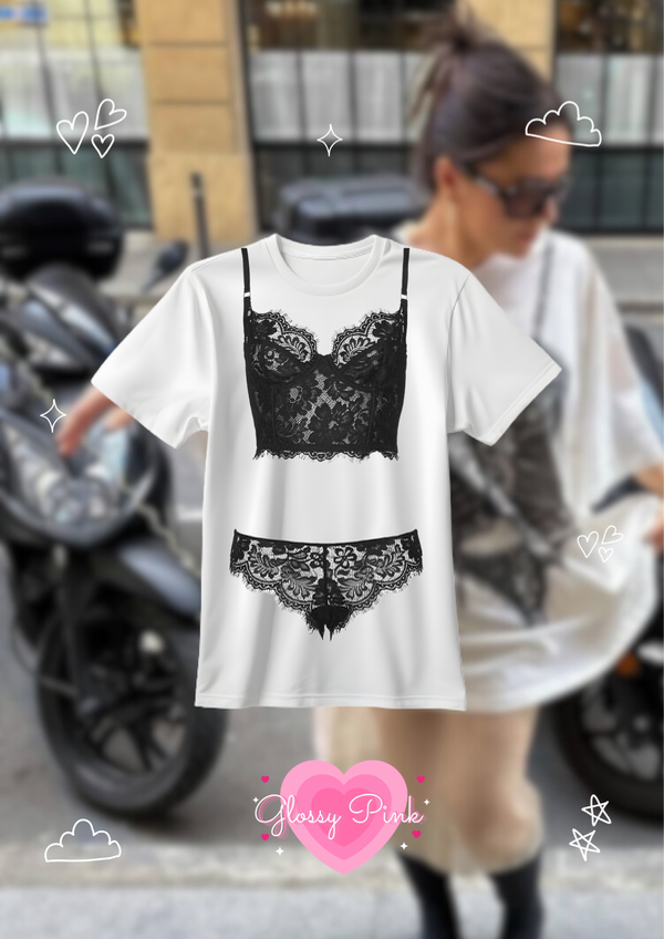 Producto - Remera Conjunto Encaje - DTF