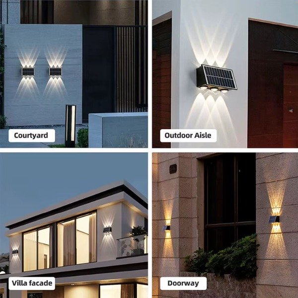Producto - Aplique Luz Solar Pared Bidireccional Cálida/fría 2 Tonos (6ledp2) - 3