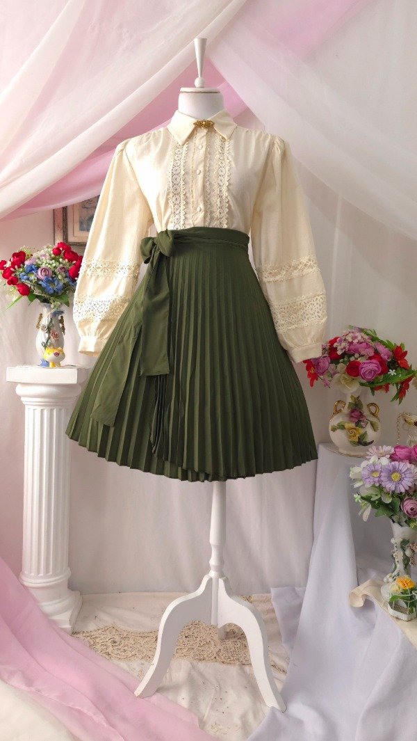 Producto - Falda Raffaela Verde! IMPORTADA NUEVA - 6