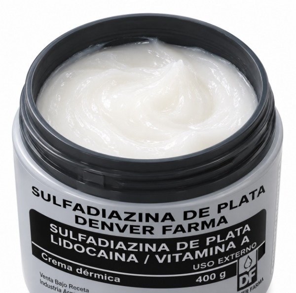 Producto - Sulfadiazina de Plata Denver Farma 400 g - 1