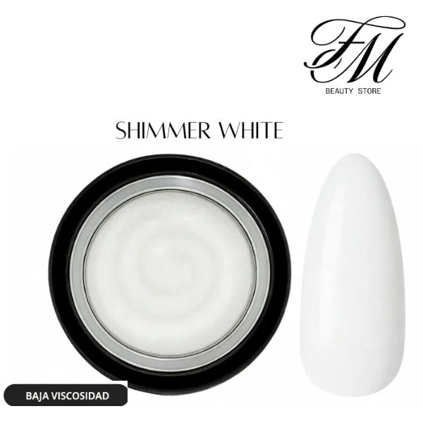 Producto - PINK MASK BUILDER GEL SHIMMER WHITE