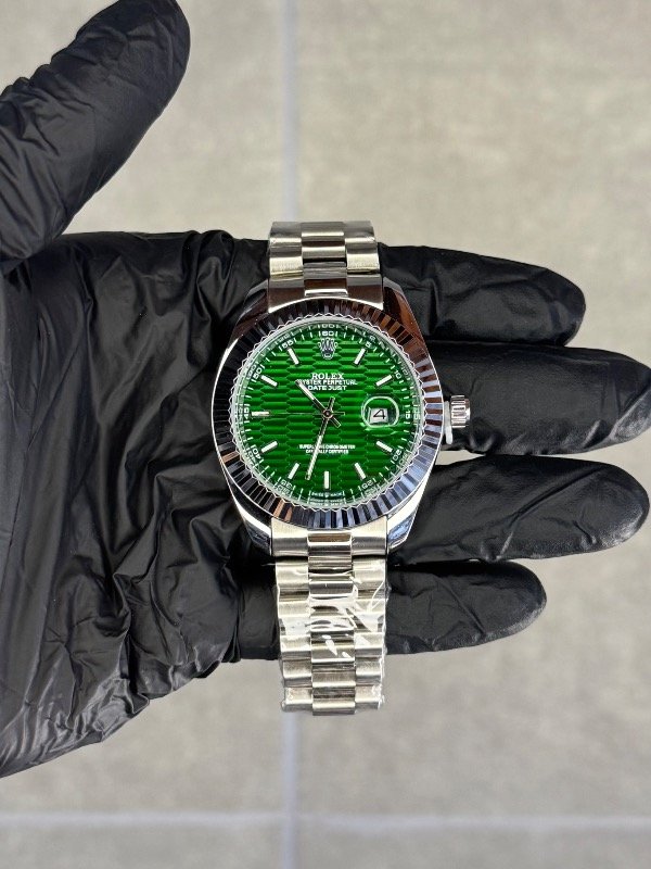 Producto - ROLEX DATEJUST PLATA VERDE (calidad AA+)