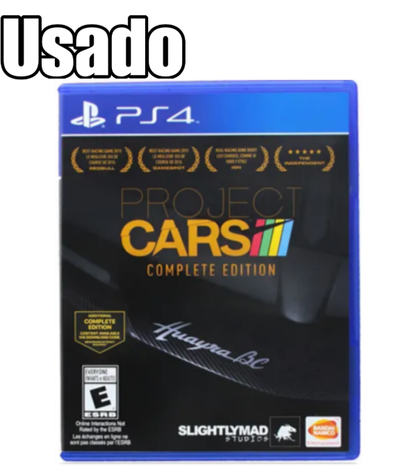 Producto - Project Cars Juego Físico Usado PS4