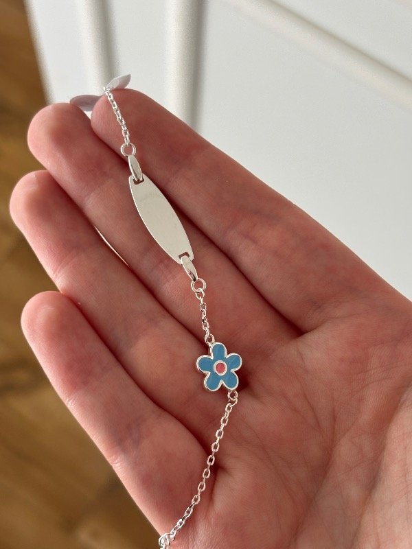 Producto - Pulsera Identidad Flor Infantil